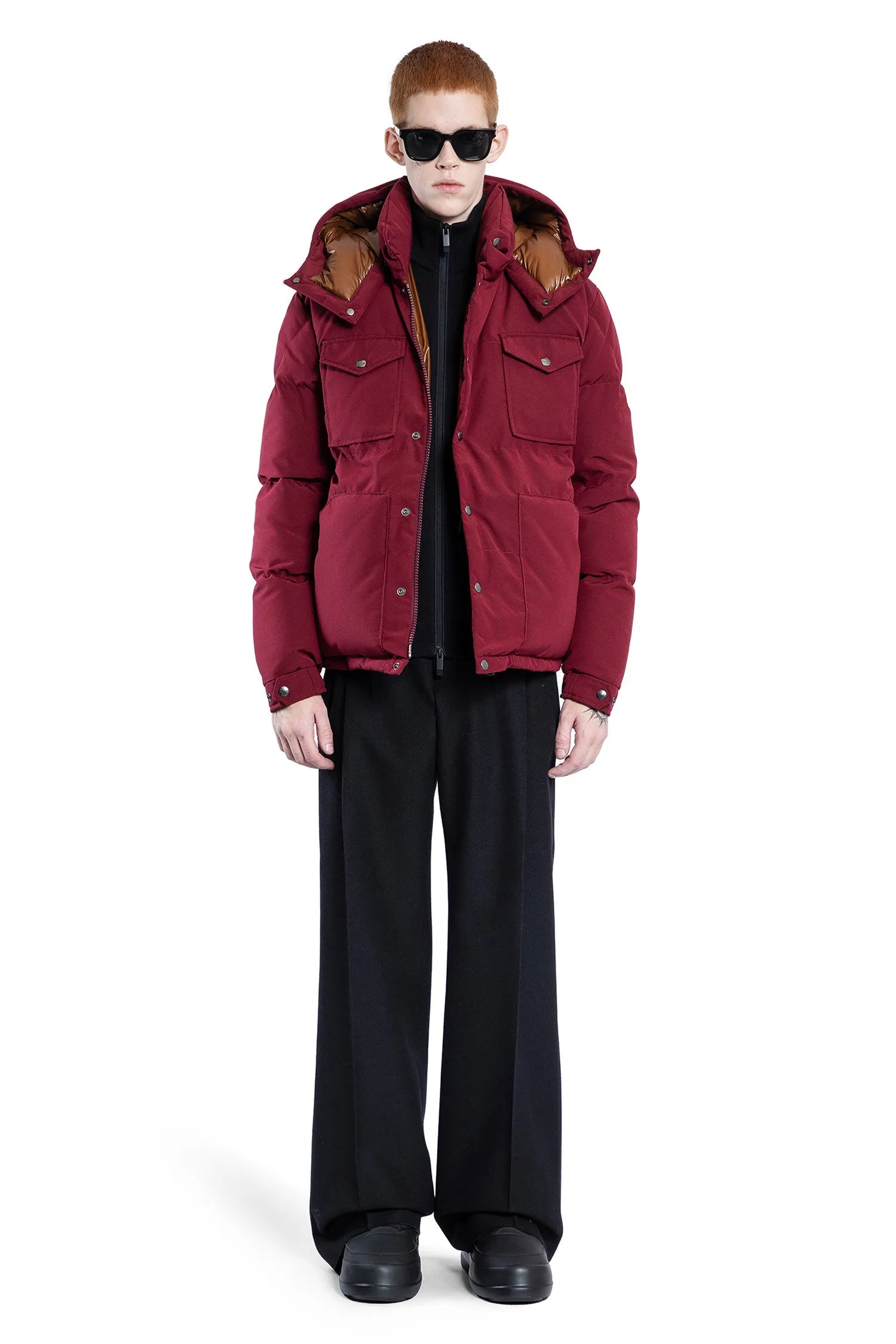 MONCLER MAN RED JACKETS