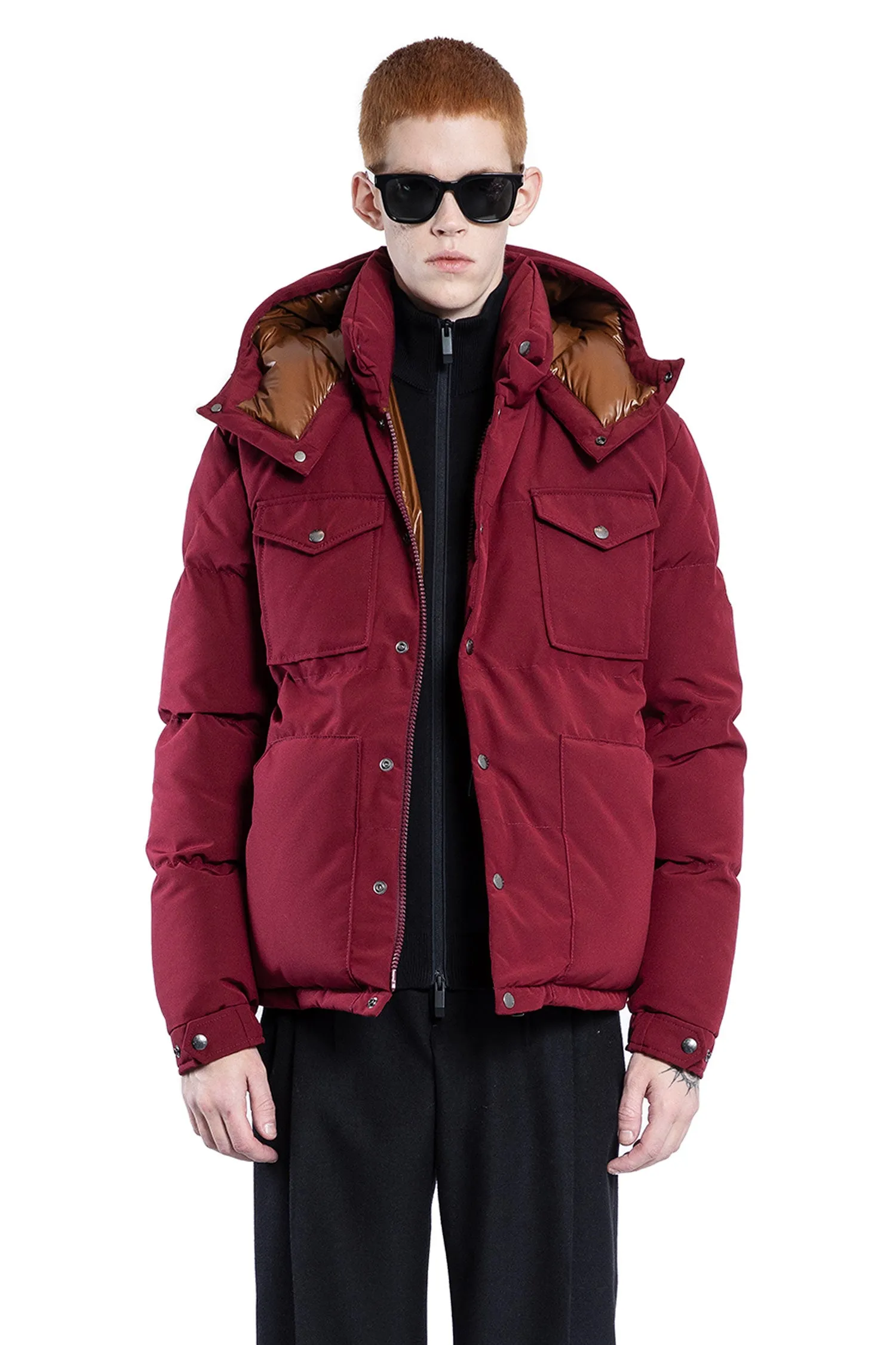 MONCLER MAN RED JACKETS