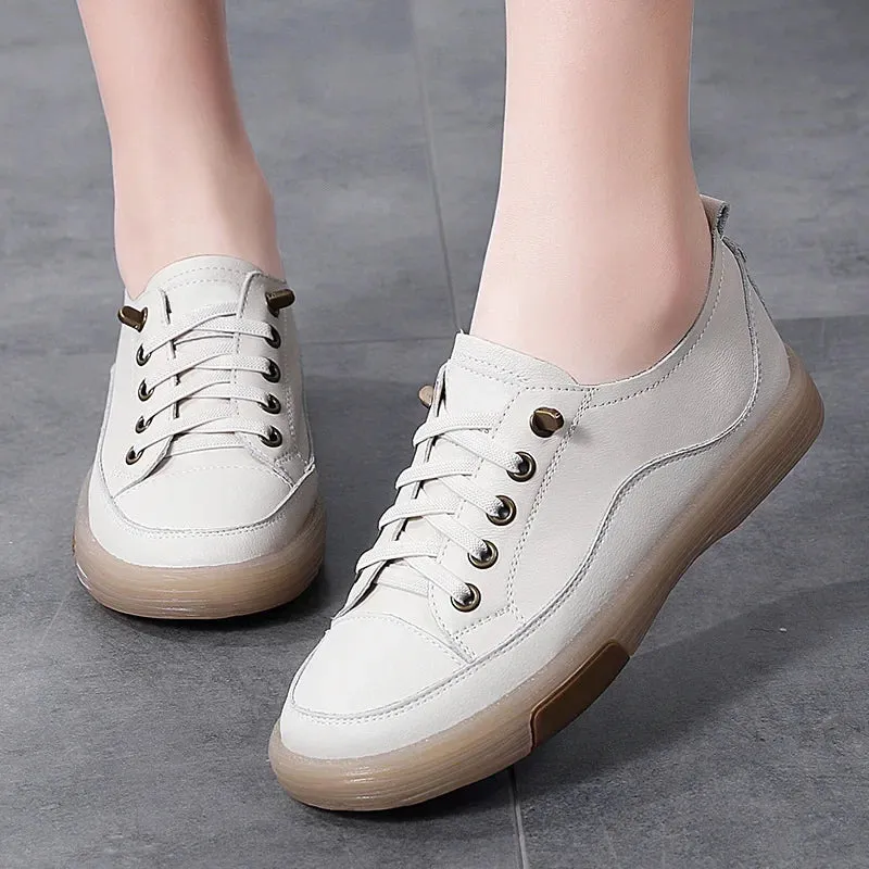 Spring Women's Shoes All-match Casual Platform Designer Sneakers Flats Sports for Gym