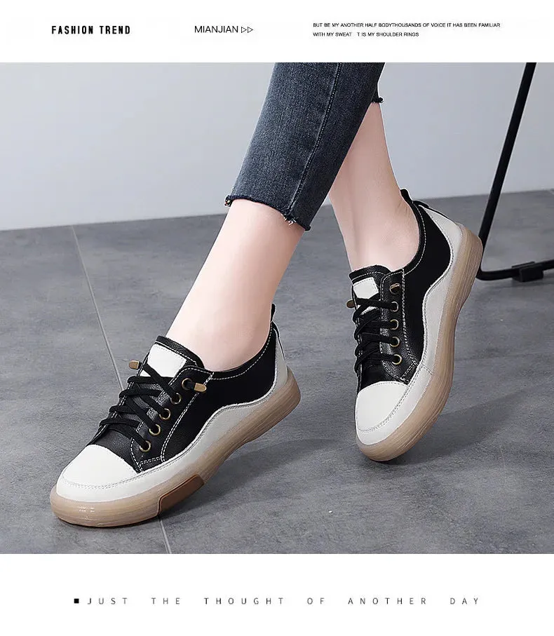 Spring Women's Shoes All-match Casual Platform Designer Sneakers Flats Sports for Gym