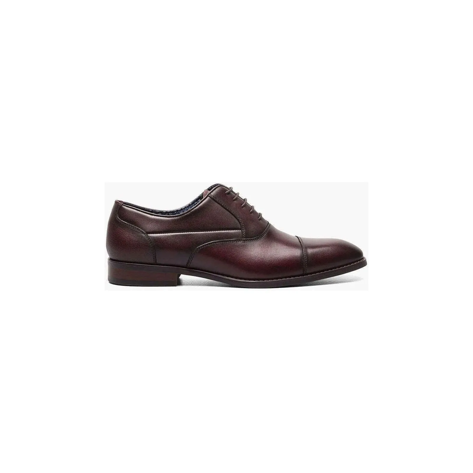 Stacy Adams Kallum Cap Toe Oxford Men's Shoes Burgundy 25568-601