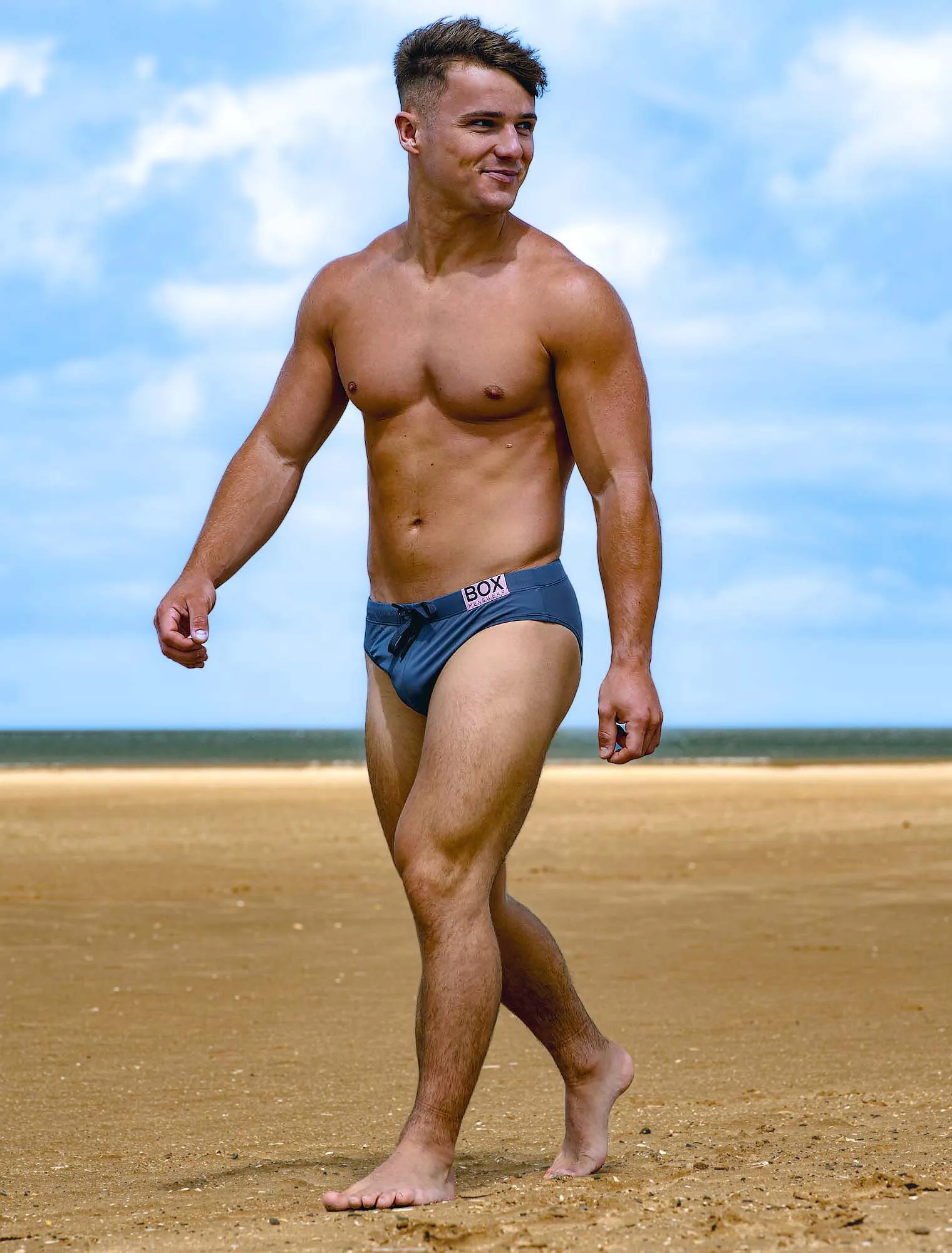 Swimming Trunks - Boardwalk Blue