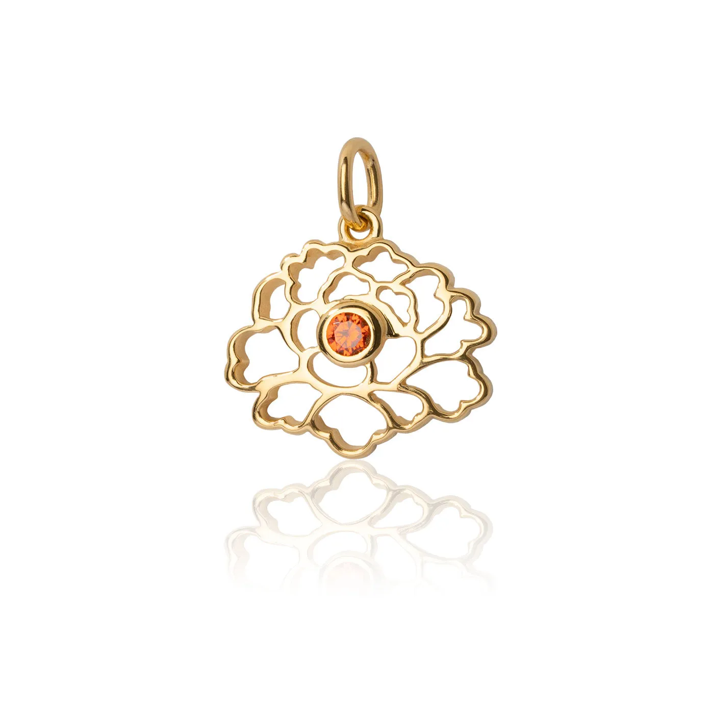 Tang Flower Charm - Gold