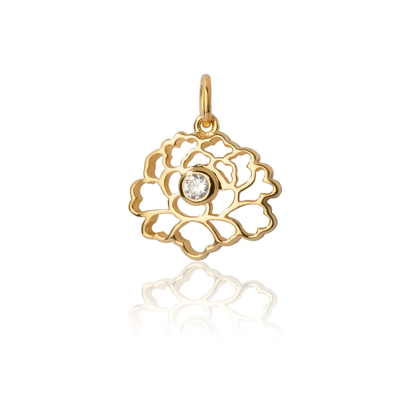 Tang Flower Charm - Gold