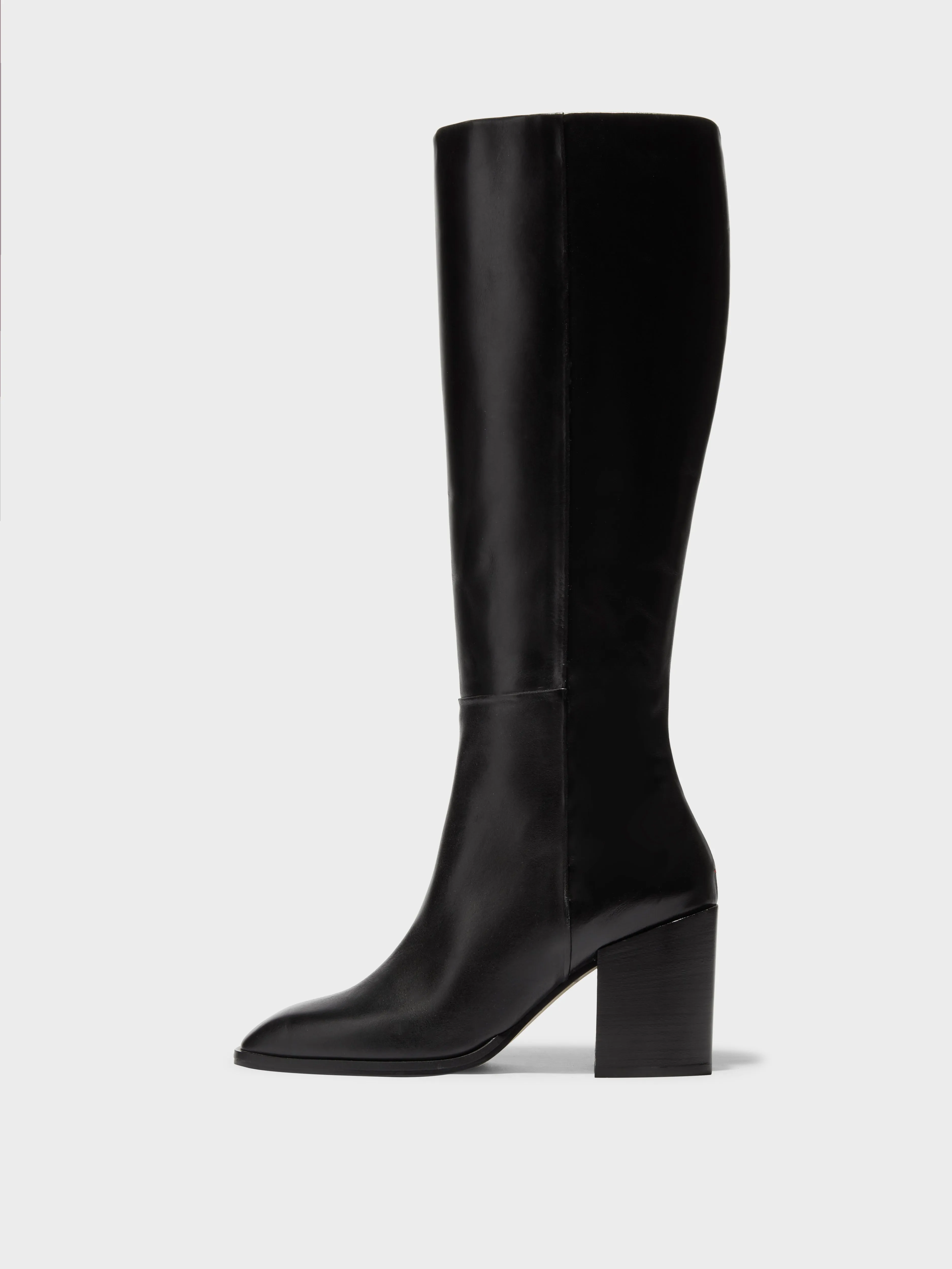 Teresa Leather Knee-High Boots