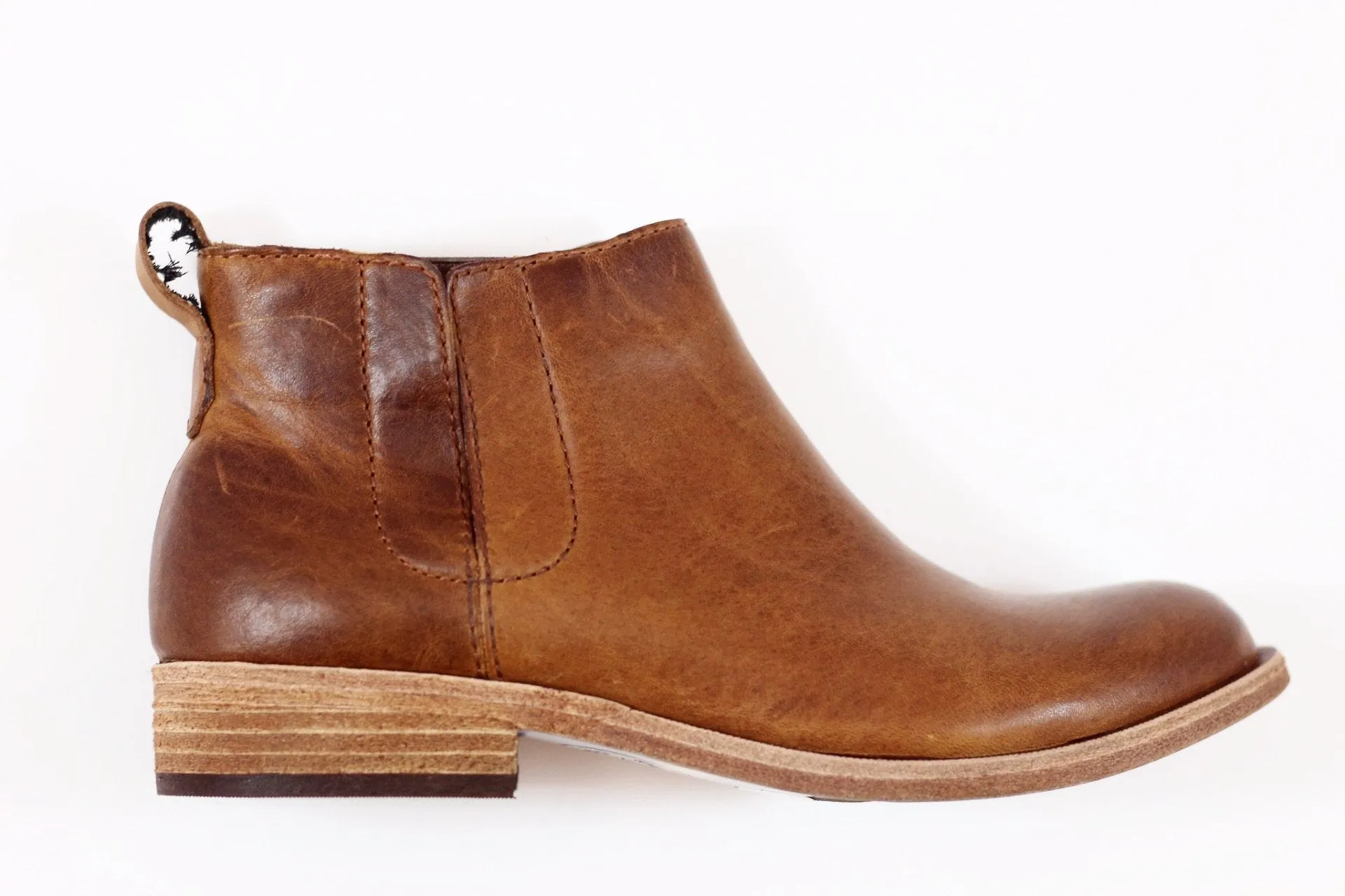 Women's Velma Chelsea Boot - Rust Leather