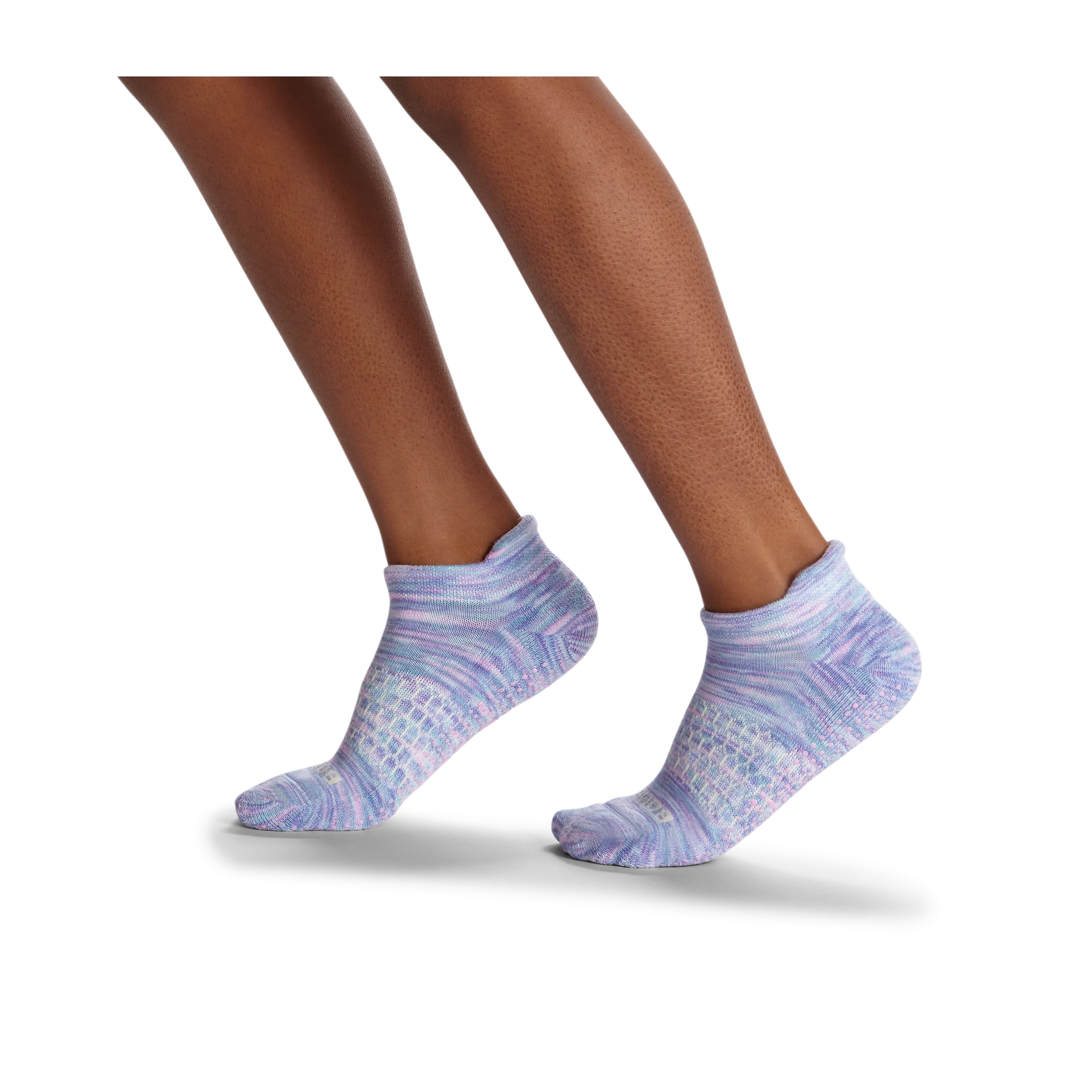 Youth Space Dye Gripper Ankle Sock 4-Pack